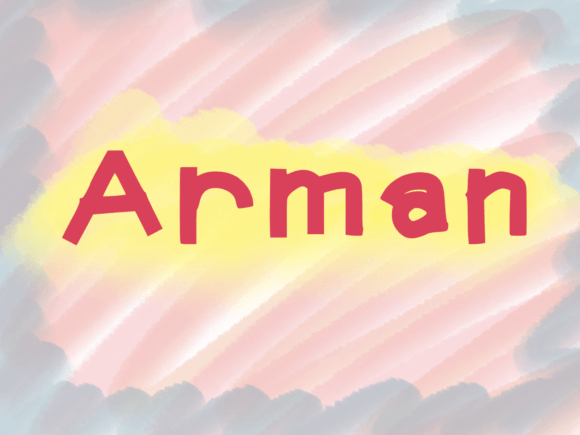 Arman: A Strategic Choice for Clear and Impactful Typography