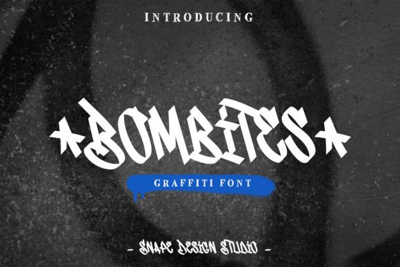 Bombites: The Urban Font That Brings Graffiti to the Digital Canvas