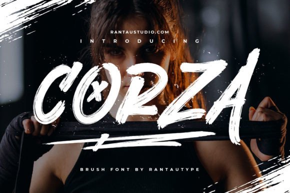 Corza: A Strategic Display Font for Creative Professionals