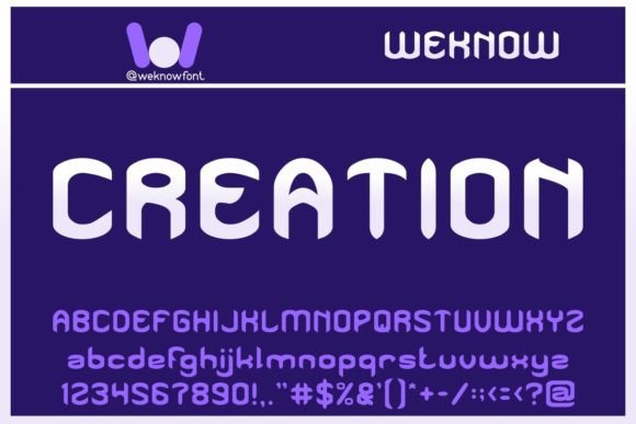 Creation: A Font for Purposeful Design and Strategic Branding