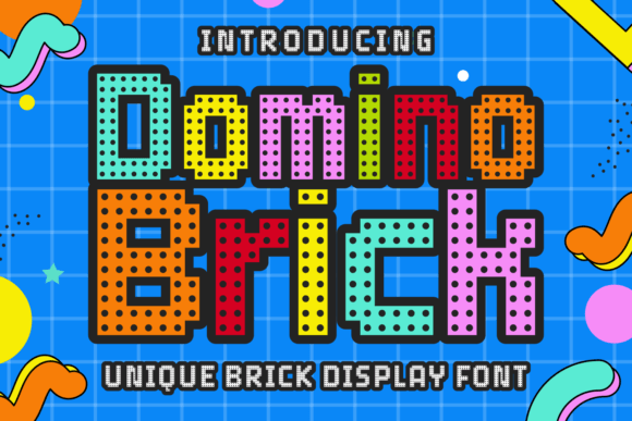 Domino Brick: A Strategic Display Font for Purposeful Design