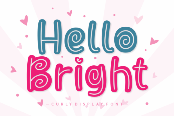 Hello Bright: A Versatile Display Font for Eye-Catching Typography