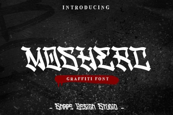 Mosherc: The Urban Font That Brings Street Art to Your Projects