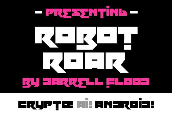 Robot Roar: The Power of a Futuristic Sci-Fi Display Font in Modern Design