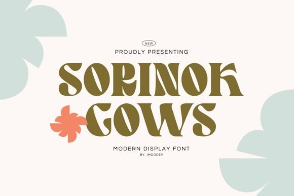 Sorinok Gows: A Feminine Font for Creative Projects