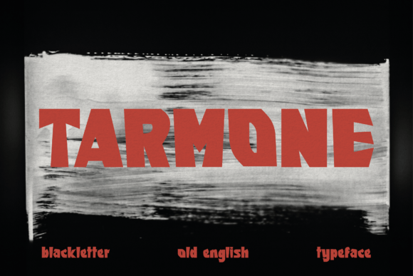 Tarmone: A Timeless Blackletter Typeface for Modern Designers