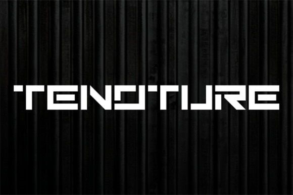Tenoture: A Timeless Display Font for Modern Design Needs
