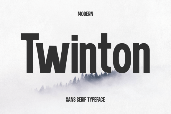 Twinton: A Versatile Font for Modern Design Projects