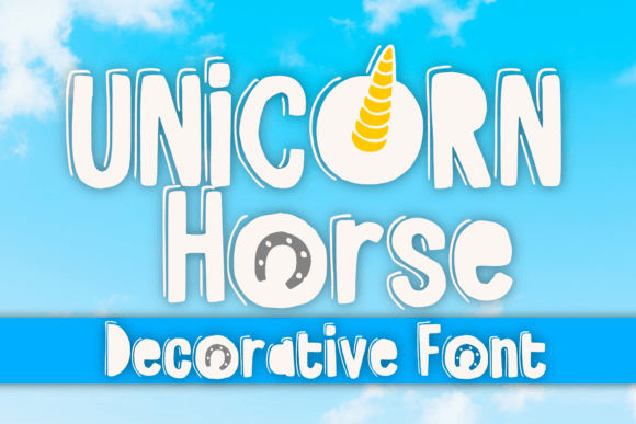 Unicorn Horse: A Versatile Display Font for Creative Projects